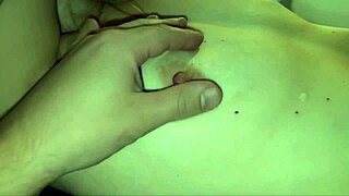 Gentle strokes tease horny 18yo Italian pussy