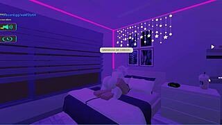 Mi conejita rebota su enorme culo en mi verga l roblox 1