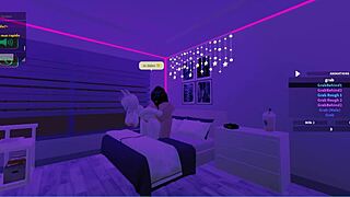 Mi conejita rebota su enorme culo en mi verga l roblox 1
