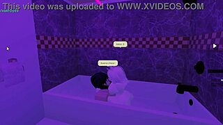 Mi conejita rebota su enorme culo en mi verga l roblox 1