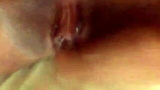 morena latina teen's fingers dive deep into her aching wet folds