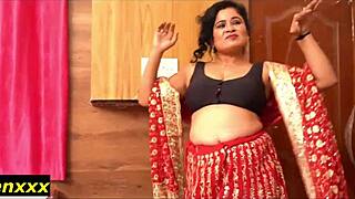 beautiful cheating wife dives into wild desi porokiya hardcore pounding with her lover's massive cock