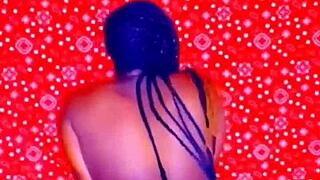 PETITE EBONY NYMPHO BEGS FOR BIG ASS FUCKING!!