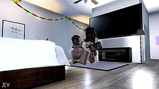 can this ebony thot's fat ass handle bbc stretching her wide open?