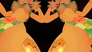 vtuber minnah mia dances hungrily on cam