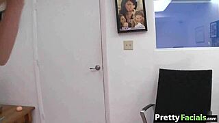 Ever seen a hot teen facial like Kodi Gamble's?