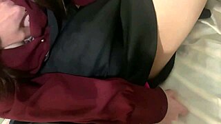 choking makes this 18yo college girl wet for rough sex