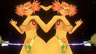 vtuber minnah mia dances hungrily on cam