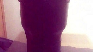 gazzadomm pounds homemade fleshlight toy daddy style