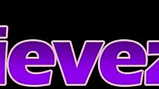 i catch cute shoplifter teen bent over desk for cop's doggystyle pounding