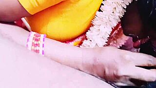 heart pounds watching grand stepdaughter ride grandfather in saree dirty talk cowgirl