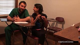 a troubled teen 18+ endures treacherous fetish treatments backstage with yesenia sparkles