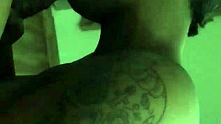 Nasty Nati stripper rips clothes off for sloppy head