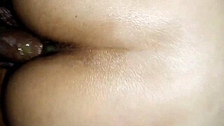 Cuckold neighbor's muslim wife takes bareback anal from desi cock in her big ass