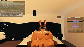 roblox porn blacked 3some anal bbc big tits rough 😈🍑