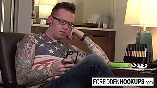 Riley pounds step-brother's cock in hardcore fuck cumshot