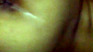 my wet creamy latina pussy takes young cock deep