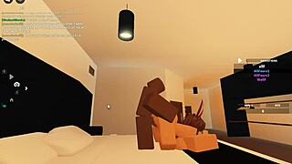 roblox porn blacked 3some anal bbc big tits rough 😈🍑
