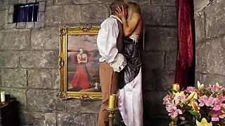 Blonde Bitch Fucked Hard By Hamlet Big Ass Cumshot!