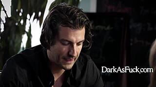 Wife On Phone While He Pounds Aila Donovan's Pussy!