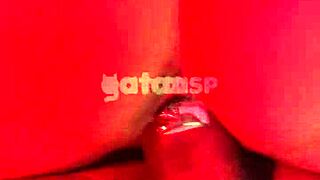 Two horny wives menage with BBC while cucks watch