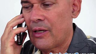 Suck this old man's cock teen beauty then get banged hard