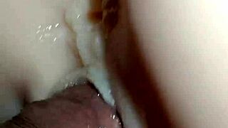 le doy a candy en cuatro doggystyle desk slap ass closeup creampie pussy lips huge