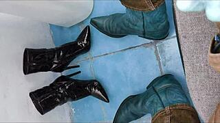 Peeing In Ankle Boots
