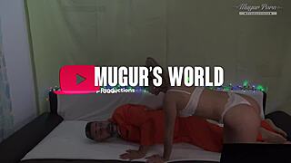 Escaped Prisoner Stepfather Ravages Cute Housewife Deepthroat Style!