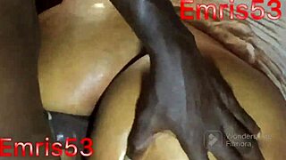 fat ebony ass bounces big black cock doggystyle till i cum hard full vid