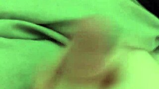 a sensual naked masturbation with big cock toy