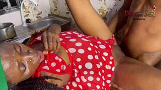 Two Skinny Ebony Lovers Creampie Big Cock Kitchen Fuck Full Video Red