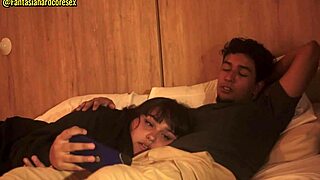 hermanastra chupá mi verga bien profundo después de la peli? parte 1 atragantándose con ganas