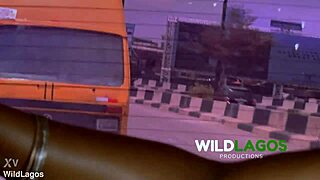 EBONY BABE FUCKED ROUGH ON WEST AFRICA'S LONGEST BRIDGE