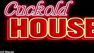 Old guy stuffs huge cock deep in young brunette's tight ass no mercy