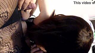 Andrea Rojo's Oral Lesbian Tryst with Two Shemales