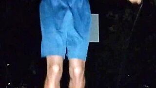 park 1 dorm workout with roommate