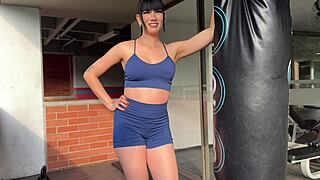 you ever fucked a gym girl's tight juicy ass like this?