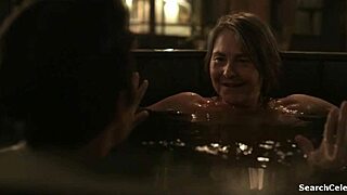 gaby hoffmann cherry jones bares tits in see-through scenes