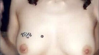 Hidden cam catches angel masturbating before fucking