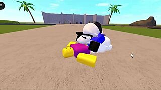 loona BENDS OVER for NOOB's DOGGYSTYLE assfucking in roblox