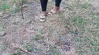 i finally fucked that pretty lost bush girl's huge hairy tits