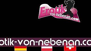 German skinny slut craves cum gangbang creampie party