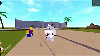 loona BENDS OVER for NOOB's DOGGYSTYLE assfucking in roblox