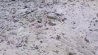 i finally fucked that pretty lost bush girl's huge hairy tits