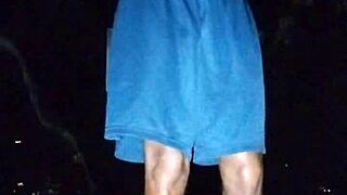 park 1 dorm workout with roommate