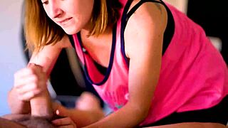 Sucking Off Neighbor Girl Next Door With Wet Mouth