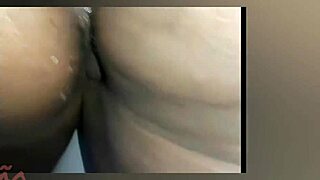shoving cock deep in fat latina's hairy ass before she swallows cum load