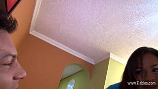 morenita rica shakes her latina curves in hardcore colombian show