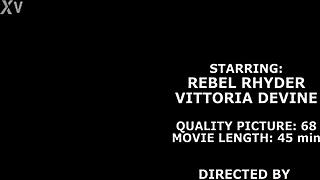 vittoria divine's wet lesbian ass licking leads to rough anal fisting and massive gapes